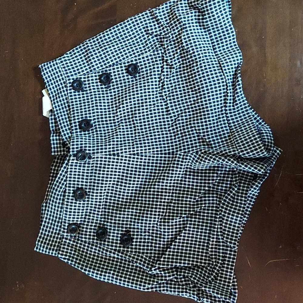 Black And White Shorts